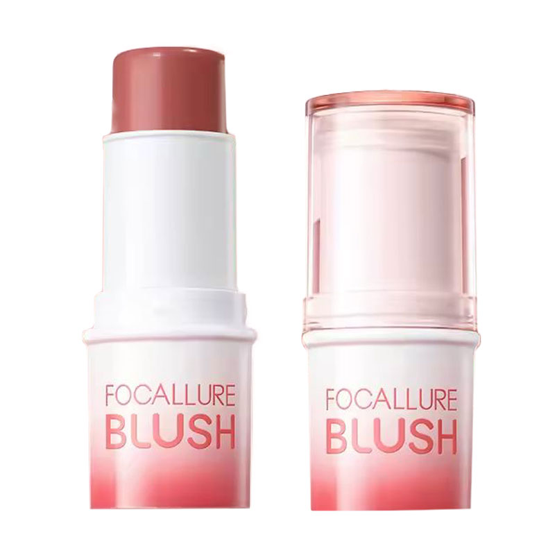Кремові рум'яна для обличчя Focallure Soft Blush Cream, PK02, 5 г